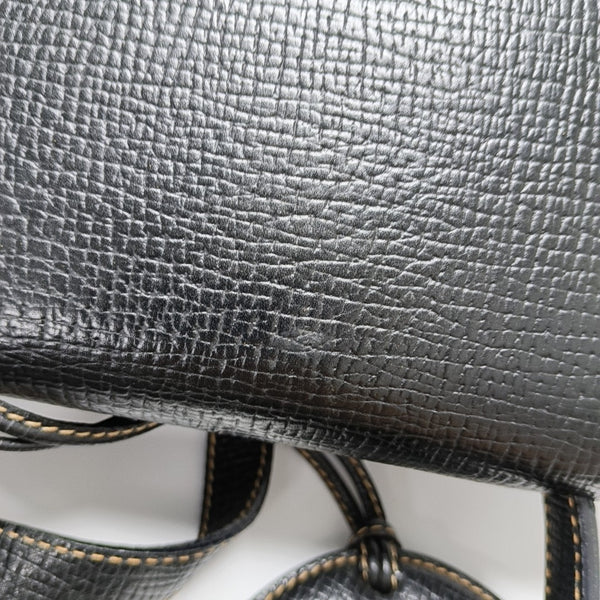 Calfskin Shoulder Bag Black
