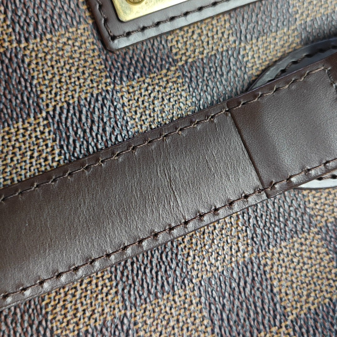 HAMPSTEAD PM Damier Ebene Coated Canvas Brown