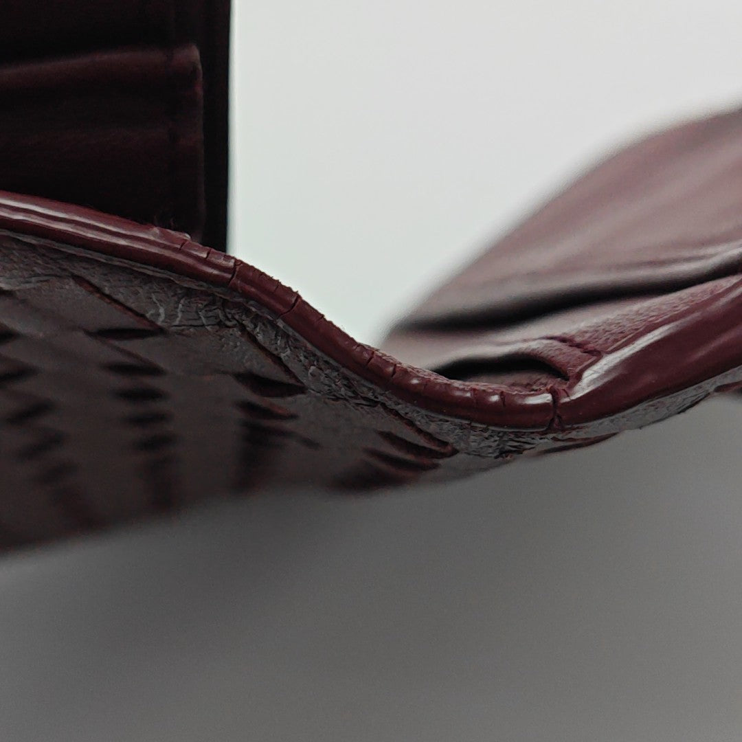 Calfskin Wallet Red