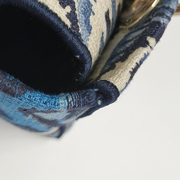 Lady D-Lite Medium Fabric Blue