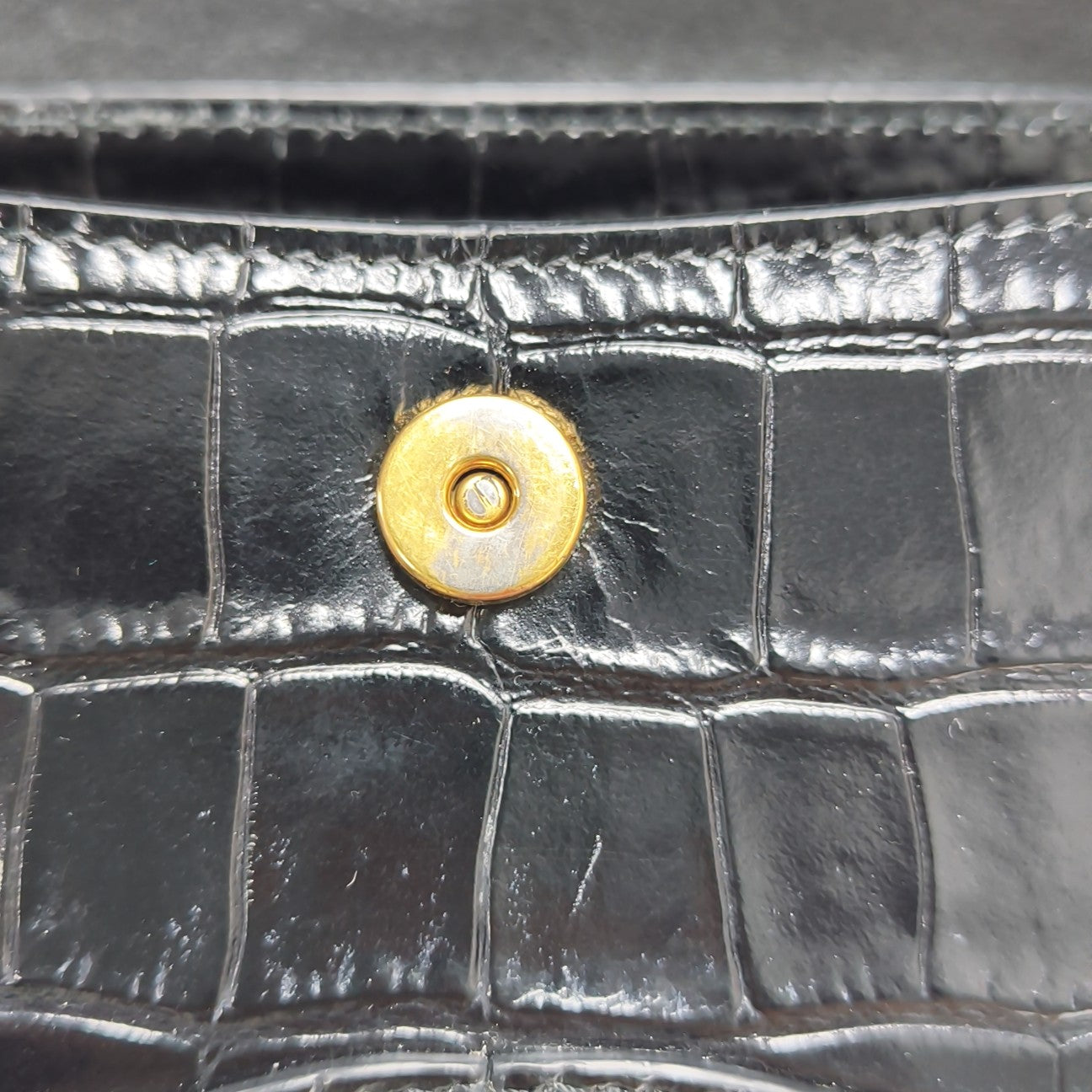 Calfskin Top Handle Bag Black