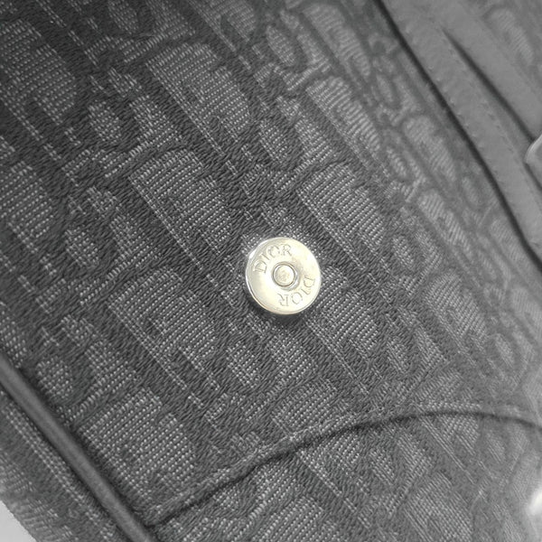 Saddle Mediano Lona Oblicua Azul