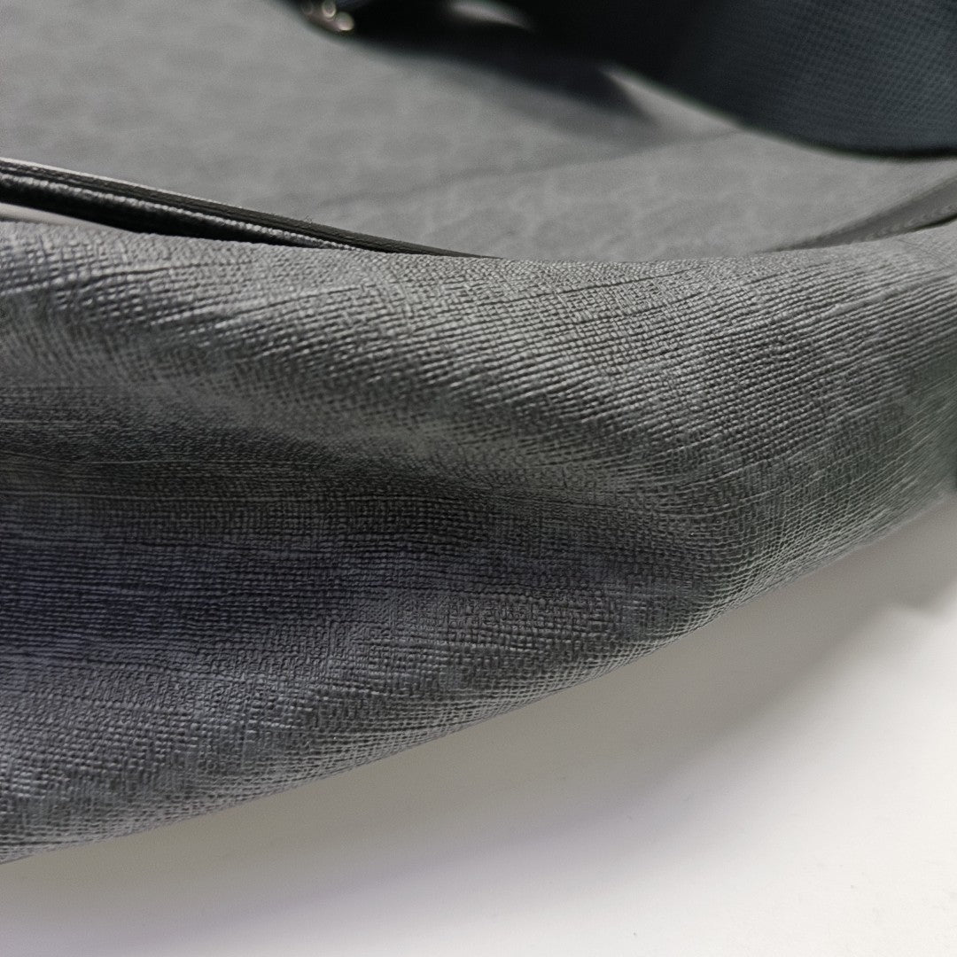 Monogram Coated Canvas Black