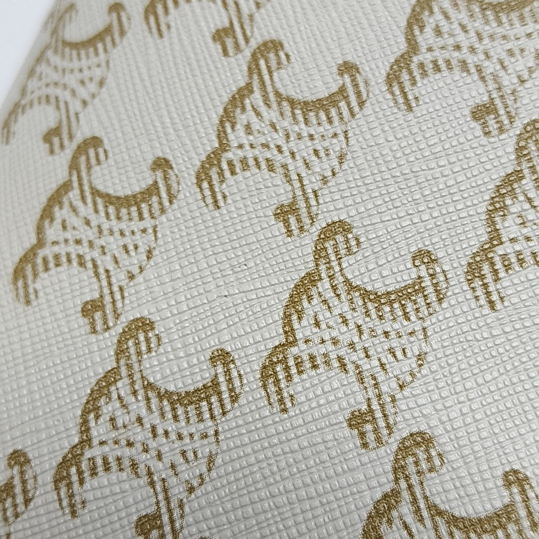 TRIOMPHE Teen Coated Canvas White