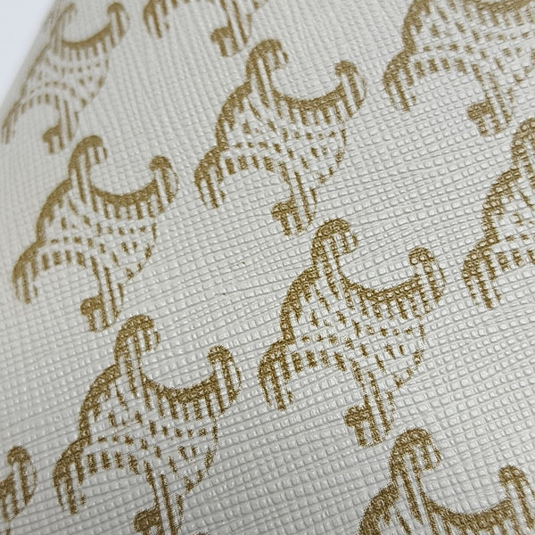 TRIOMPHE Teen Coated Canvas White