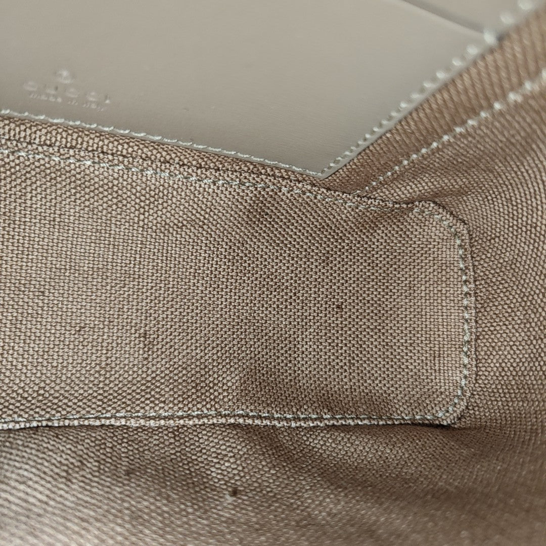 Authenticated pre-owned  Ophidia Super Mini Monogram Coated Canvas Grey - Shoulder Bag at Looply