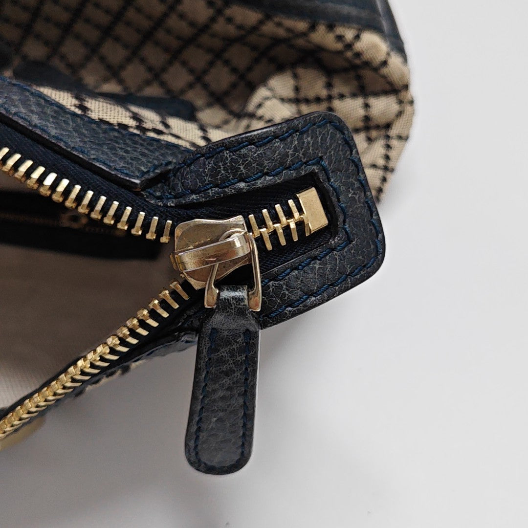 Canvas Top Handle Bag Brown