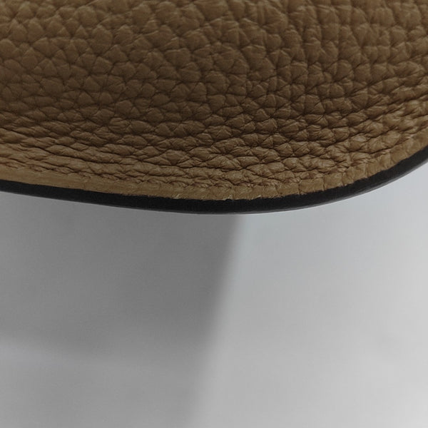 Calfskin Shoulder Bag Brown