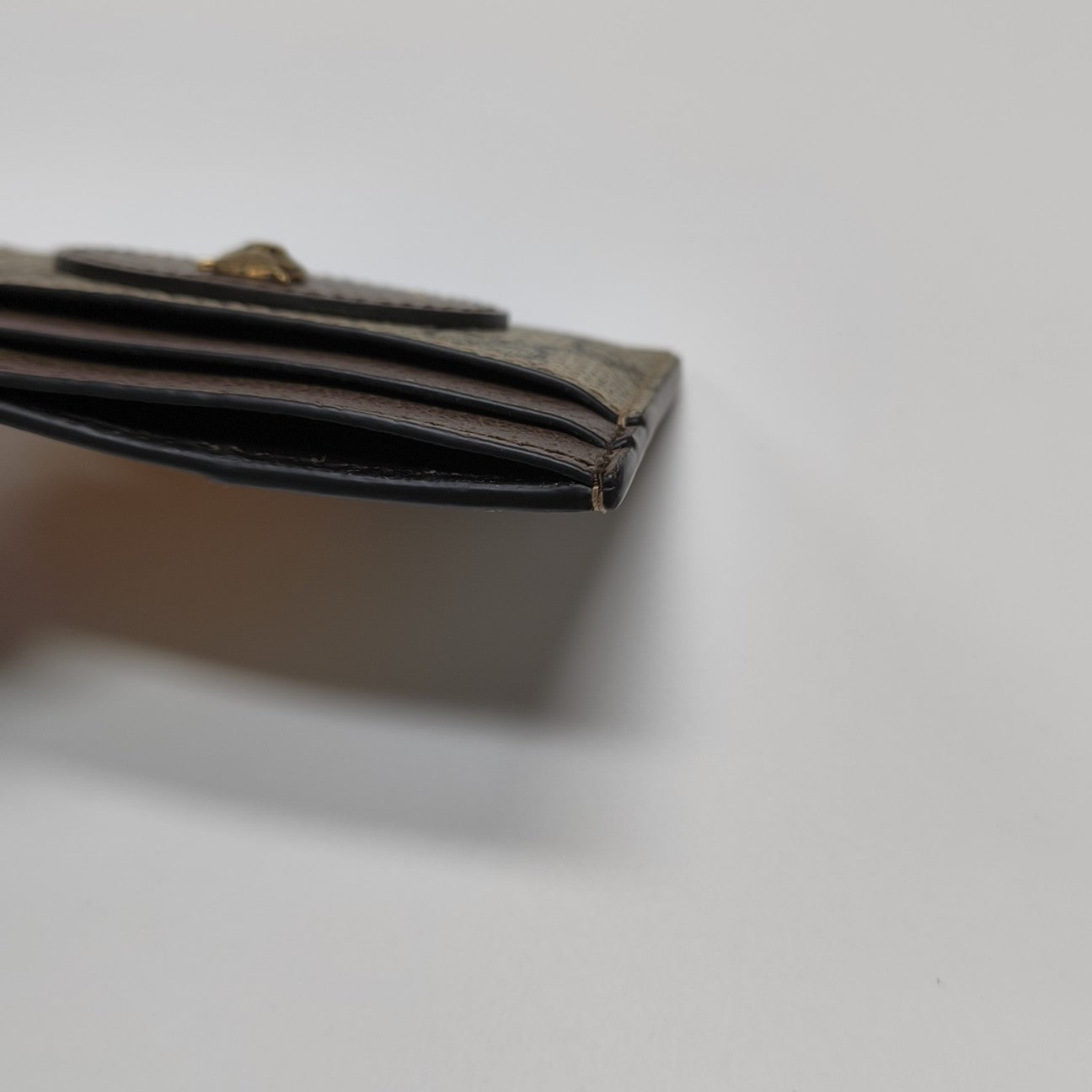 Neo Vintage Monogram Coated Canvas Brown Card Holder