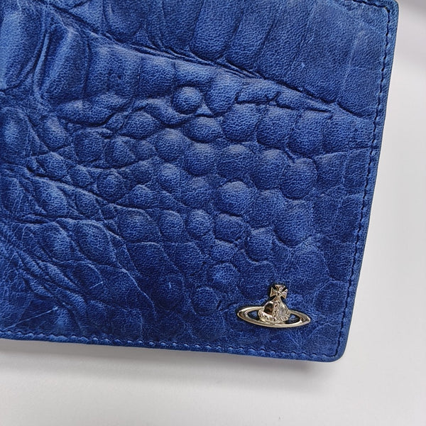 Leather Wallet Blue