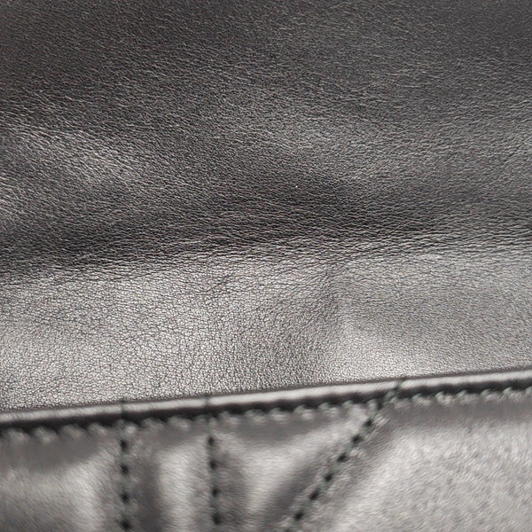 GG Marmont Medium Quilted Calfskin Black