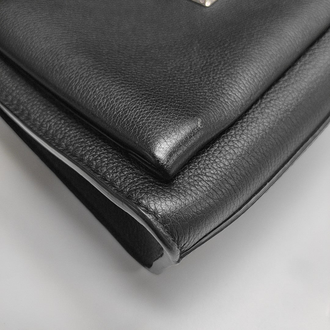 LOCKME BB Calfskin Black