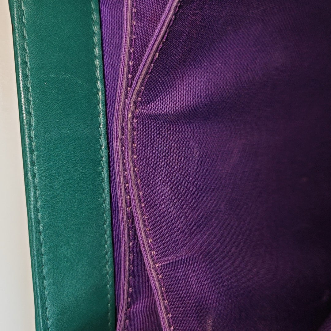 SERPENTI FOREVER Calfskin Green