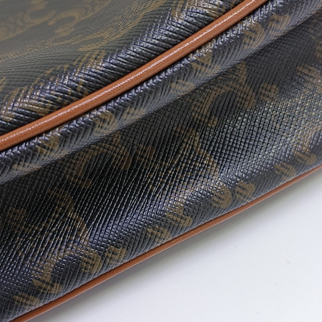AVA Small Coated Canvas Brown