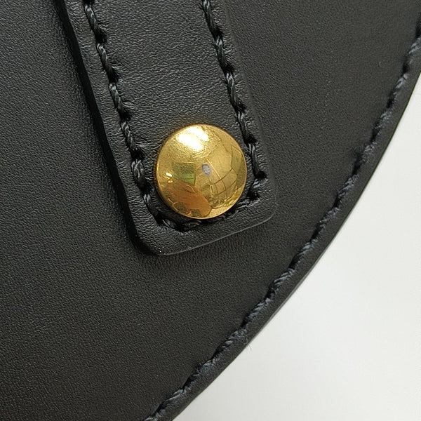 The Bucket Calfskin Black