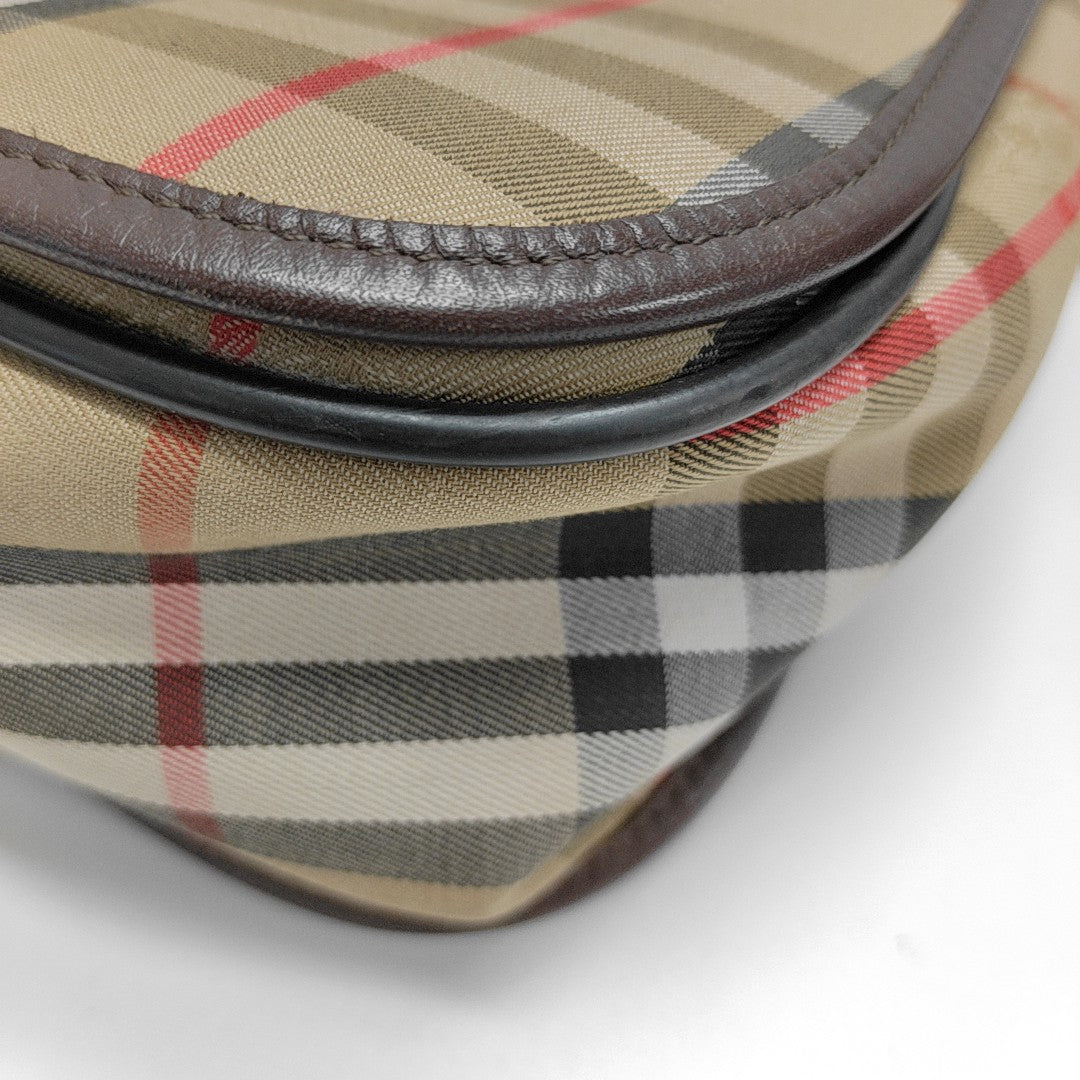 Canvas Shoulder Bag Brown