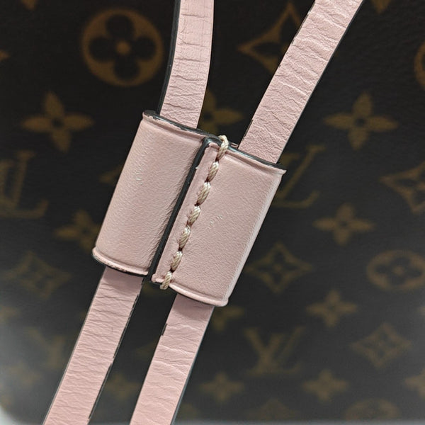 NÉONOÉ MM Monogram Coated Canvas Brown
