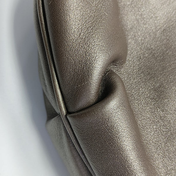 Calfskin Top Handle Bag Gray