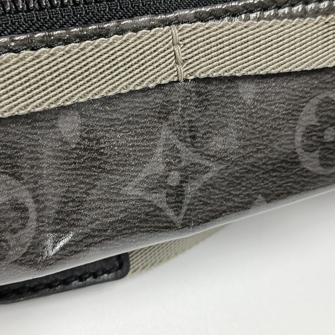 Monogram Coated Canvas PM Gray