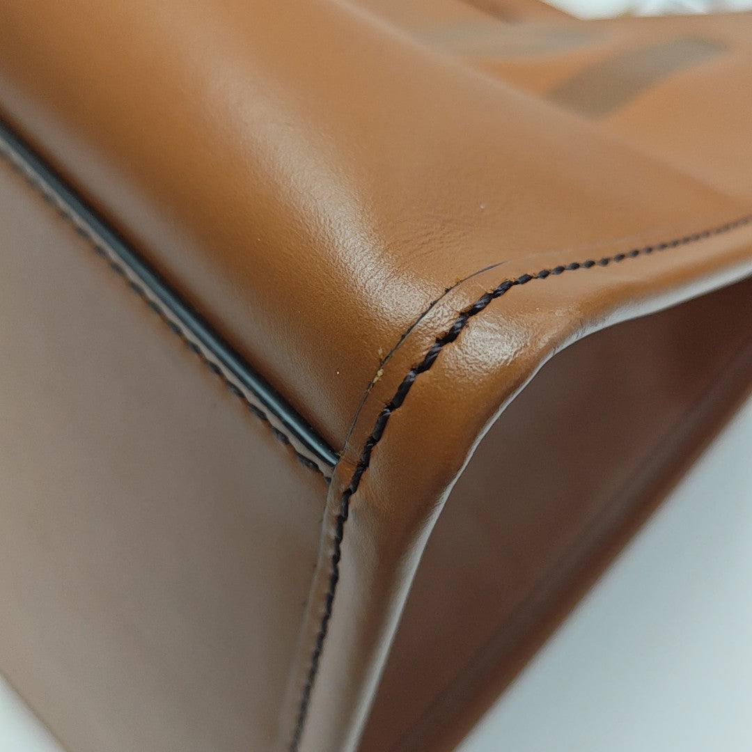 Sunshine Large Calfskin Brown