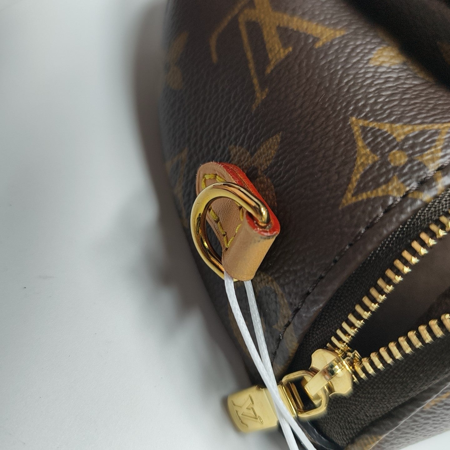 BUMBAG Mini Monogram Coated Canvas Brown