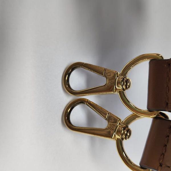 DAUPHINE Mini Monogram Coated Canvas Brown