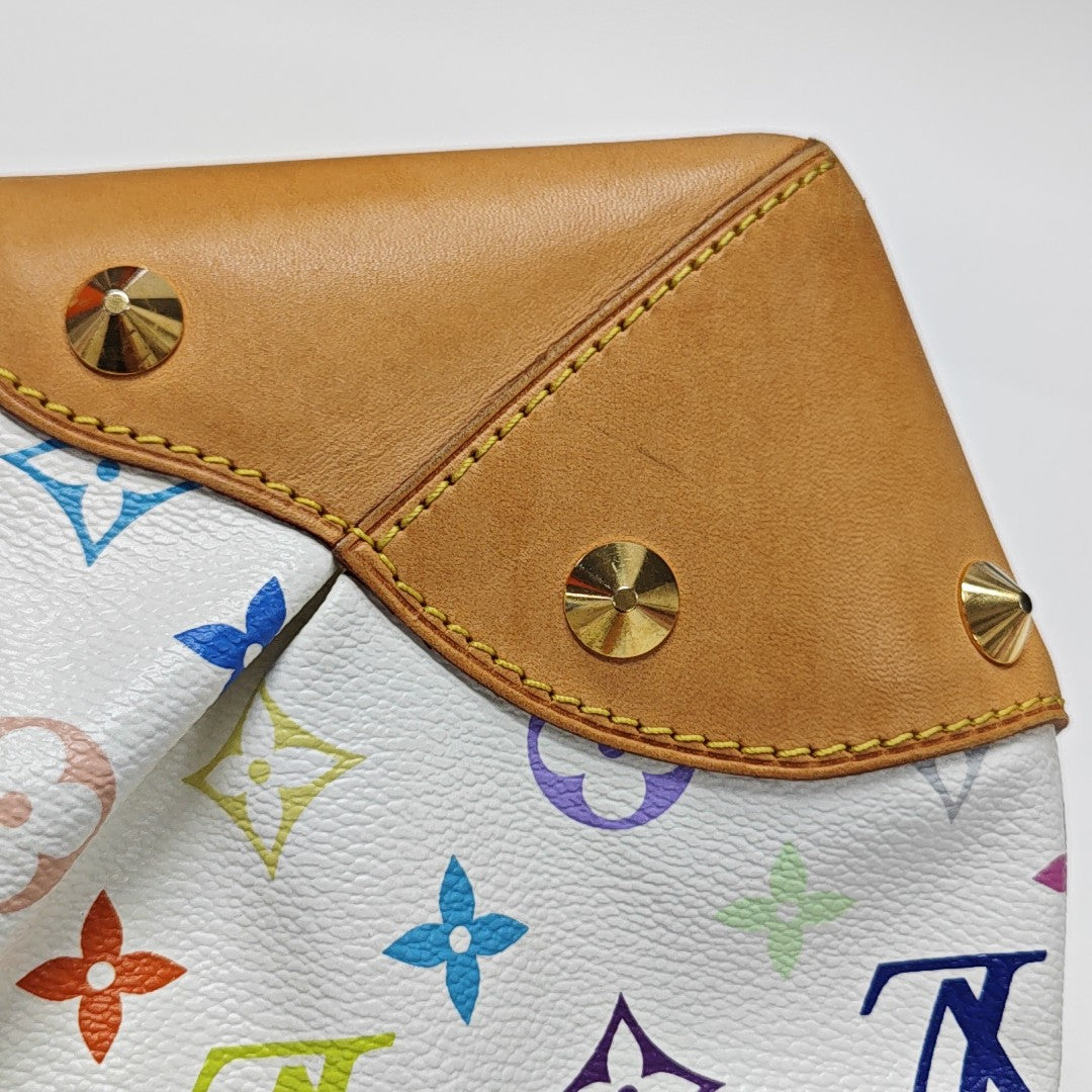LV × TM JUDY Monogram Coated Canvas White