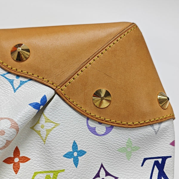 LV × TM JUDY Monogram Coated Canvas White