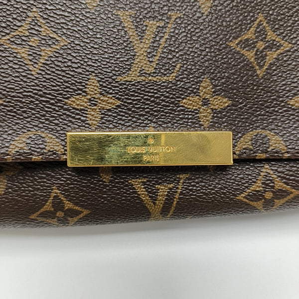 FAVORITE PM Monogram Coated Canvas Brown