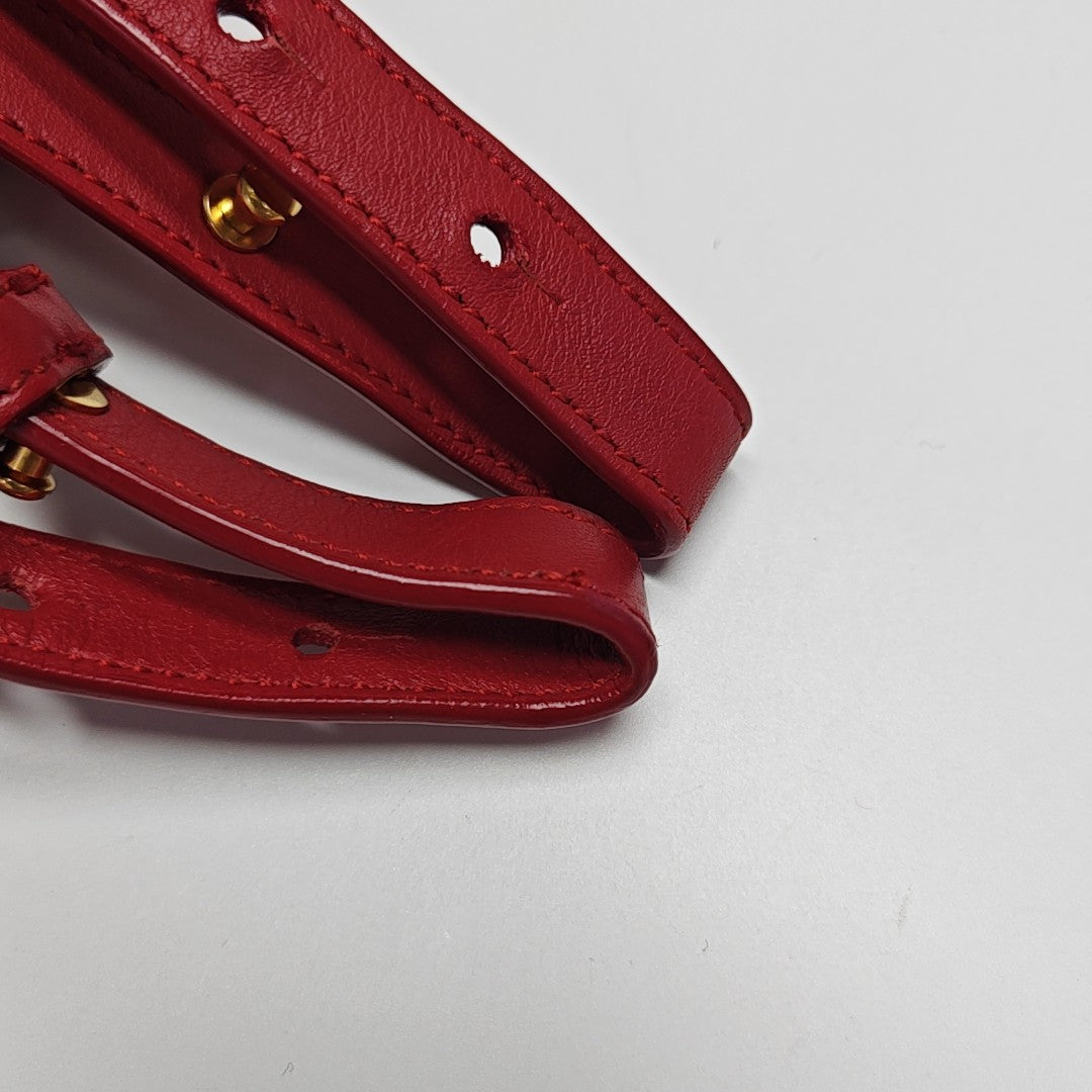 MONOGRAM CABAS Calfskin Red