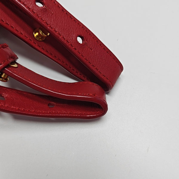 MONOGRAM CABAS Calfskin Red