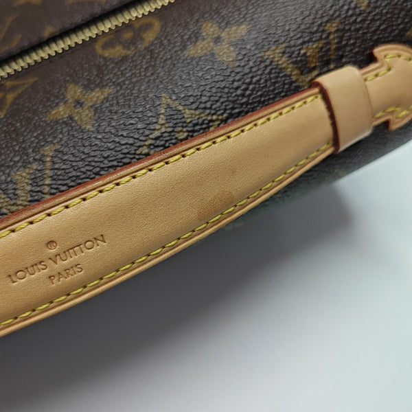 MÉTIS MM Monogram Coated Canvas Brown