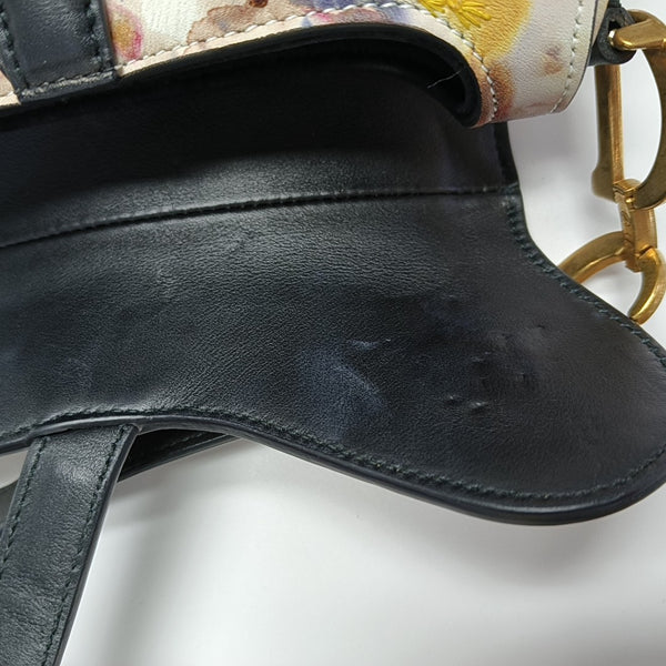 Saddle Mini Calfskin Multicolor