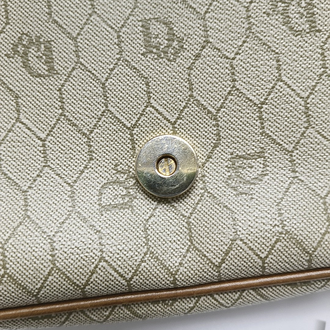 Vintage Honeycomb Coated Canvas Beige