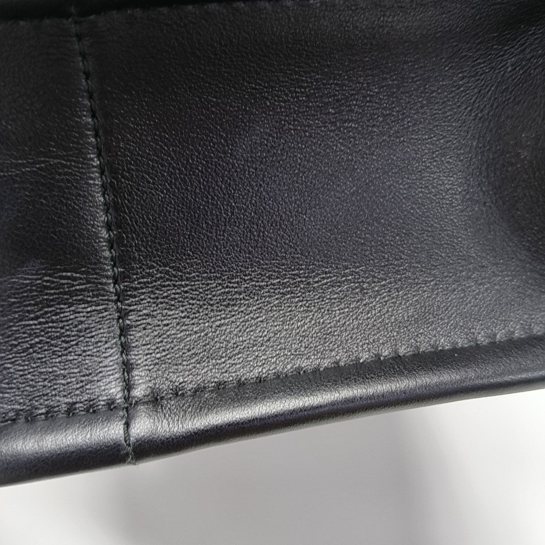 Lady D-Joy Mini Cannage Calfskin Black