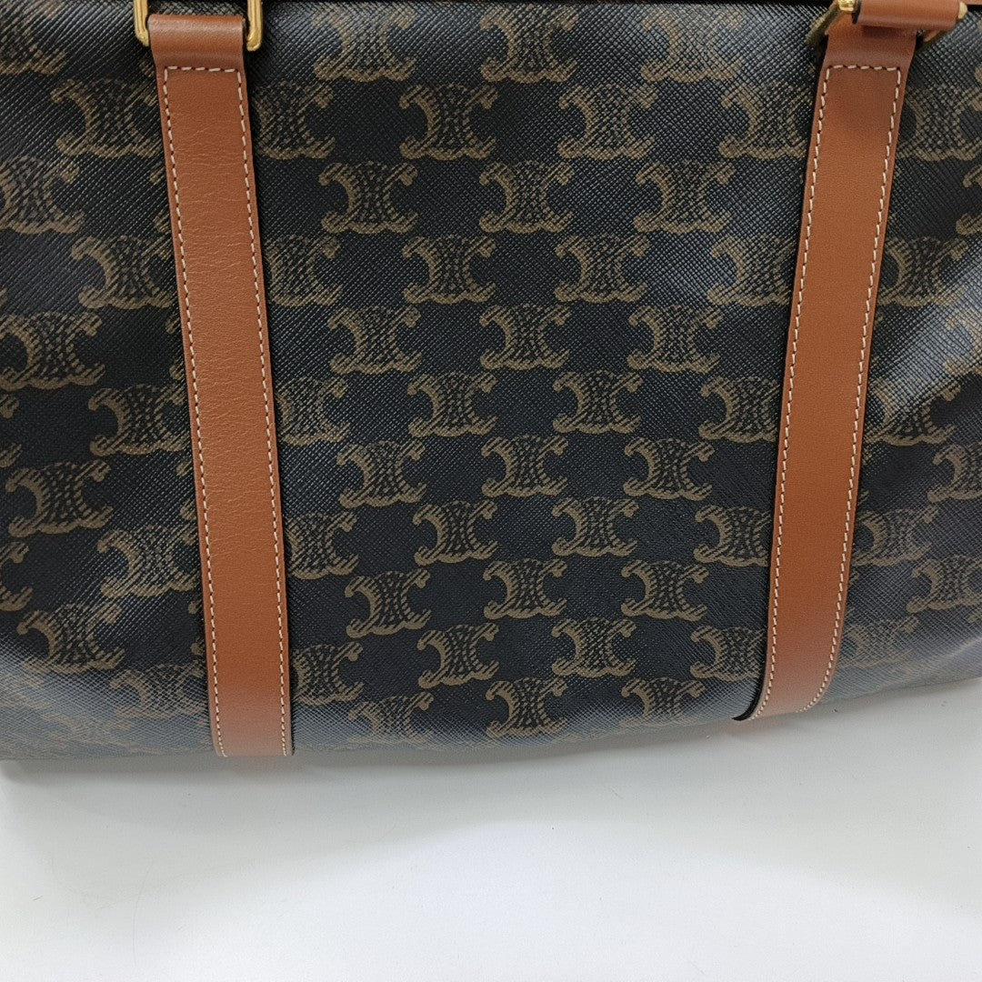 TRIOMPHE CANVAS Medium Coated Canvas Brown