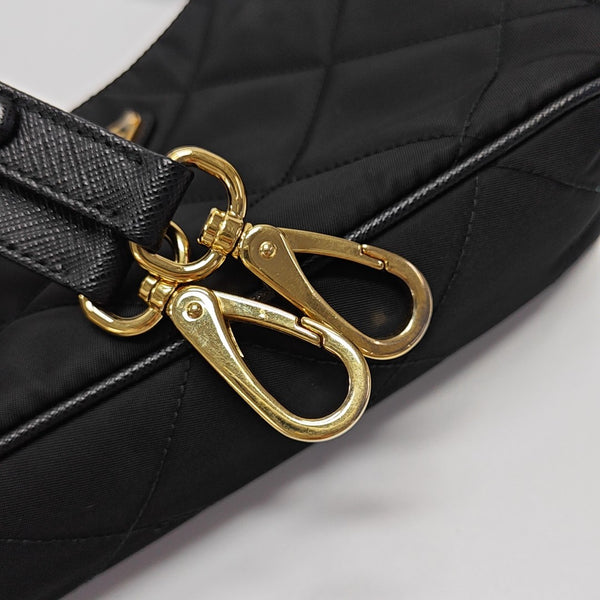 Re-Edition Mini Quilted Nylon Black