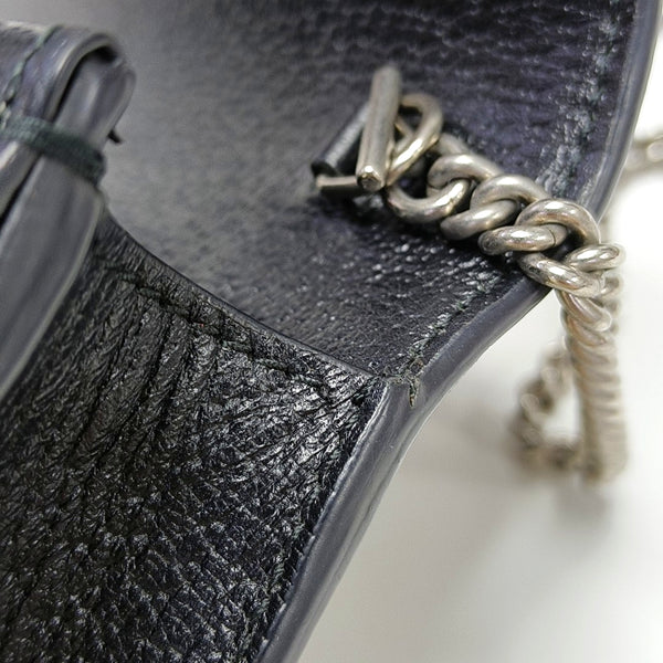 Authenticated pre-owned  Dionysus Super Mini Monogram Denim Black - Crossbody Bag at Looply