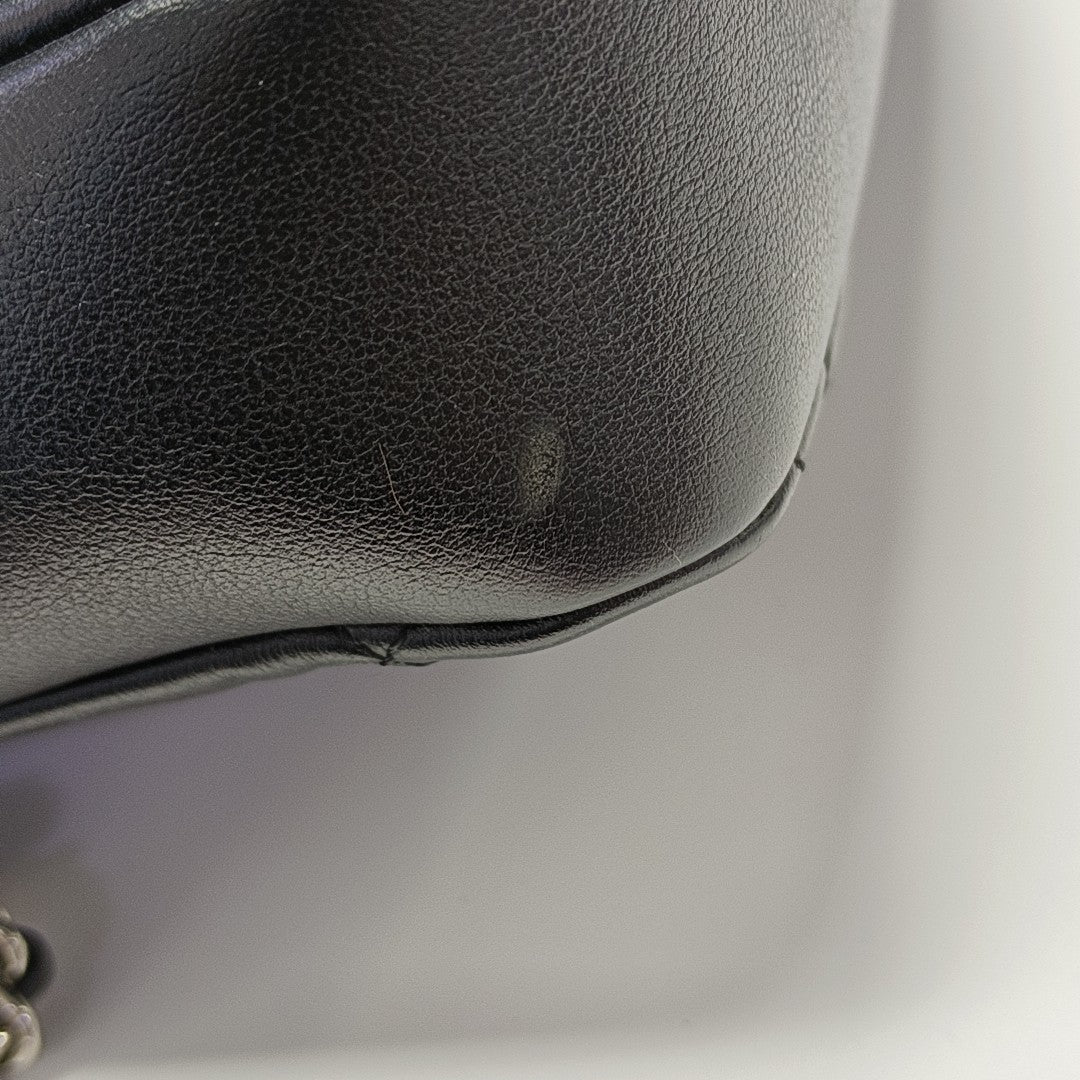 Quilted Calfskin Small Black