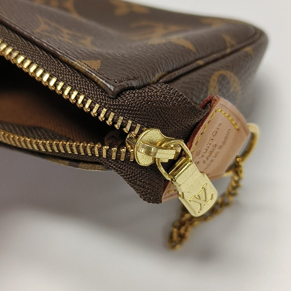 ACCESSOIRES Mini Monogram Coated Canvas Brown