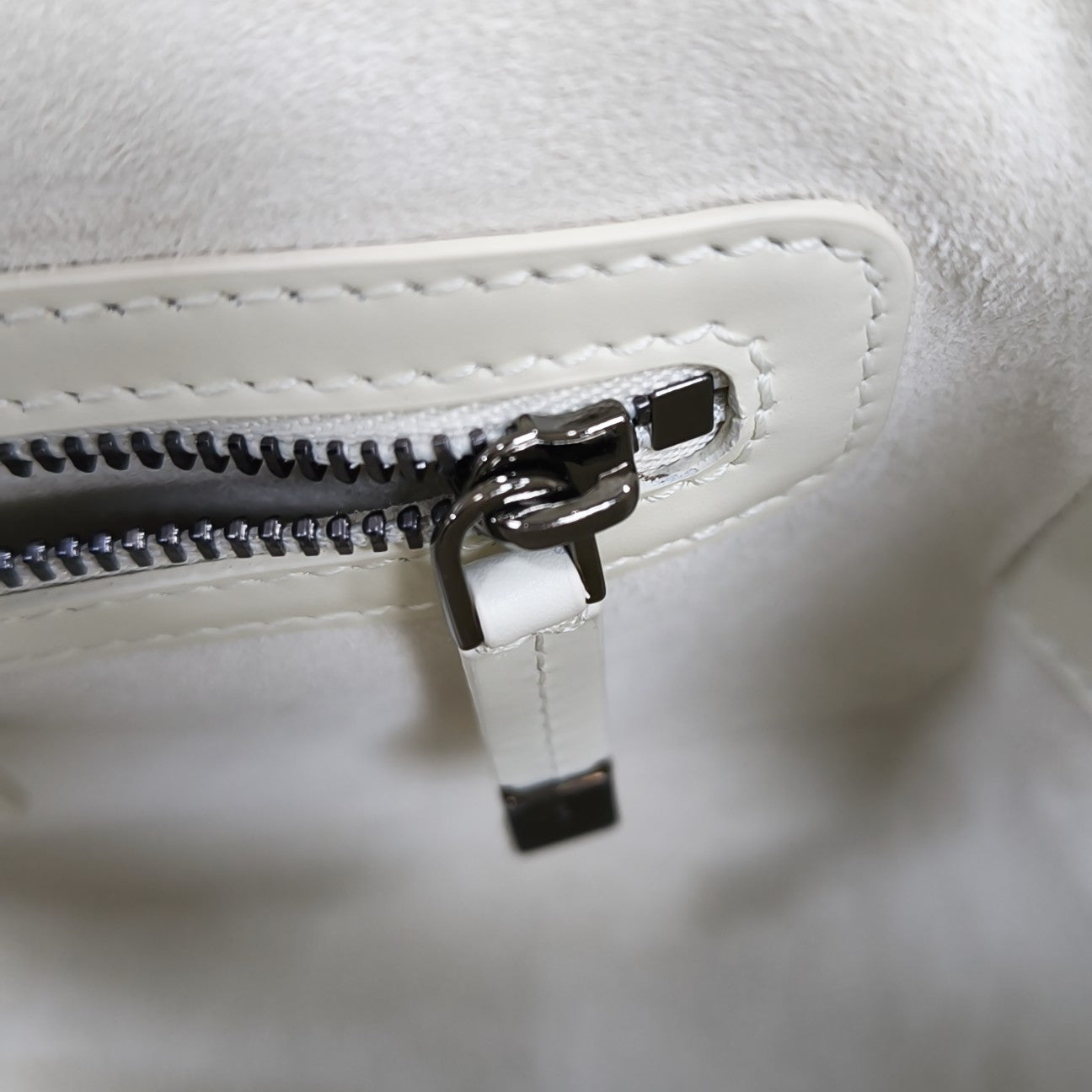 Diorcamp Small Cannage Calfskin White