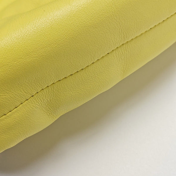 The Pouch Mini Calfskin Yellow