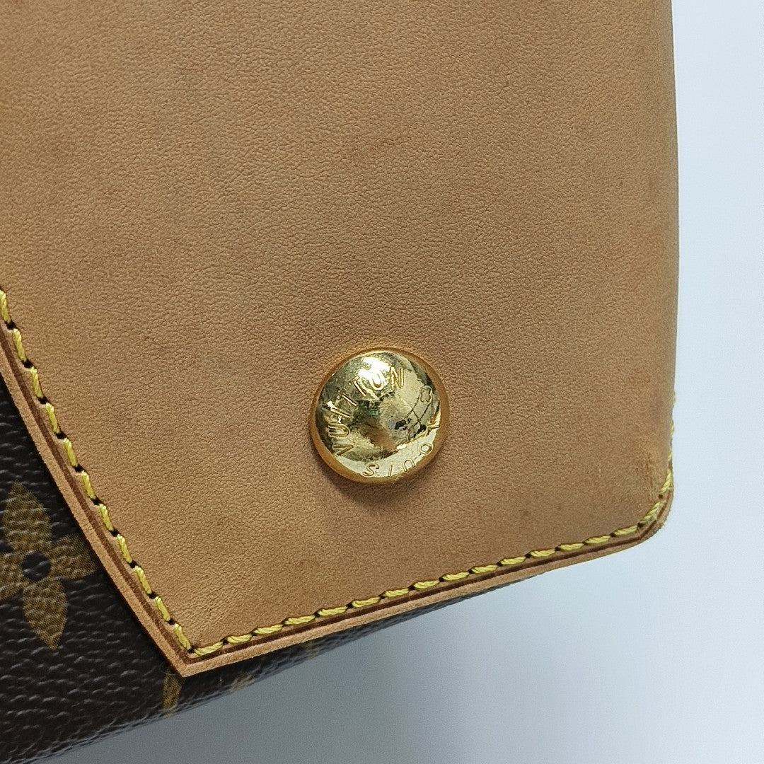 WILSHIRE GM Monogram Coated Canvas Brown