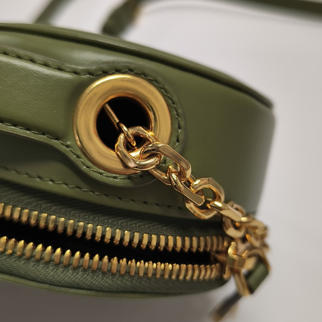 CD Signature Calfskin Green