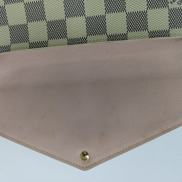 FÉLICIE Damier Azur Coated Canvas White