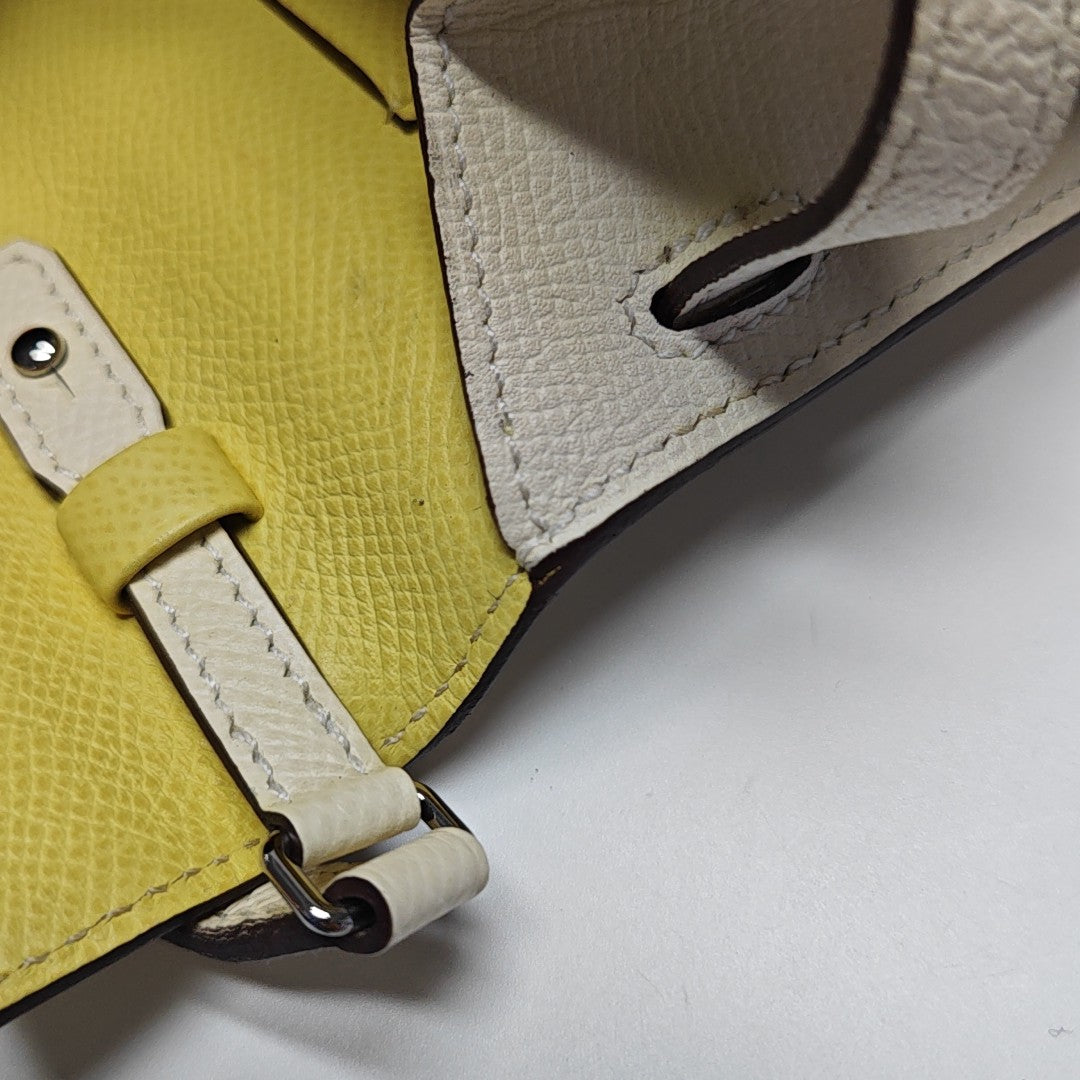 Kelly Togo Epsom White