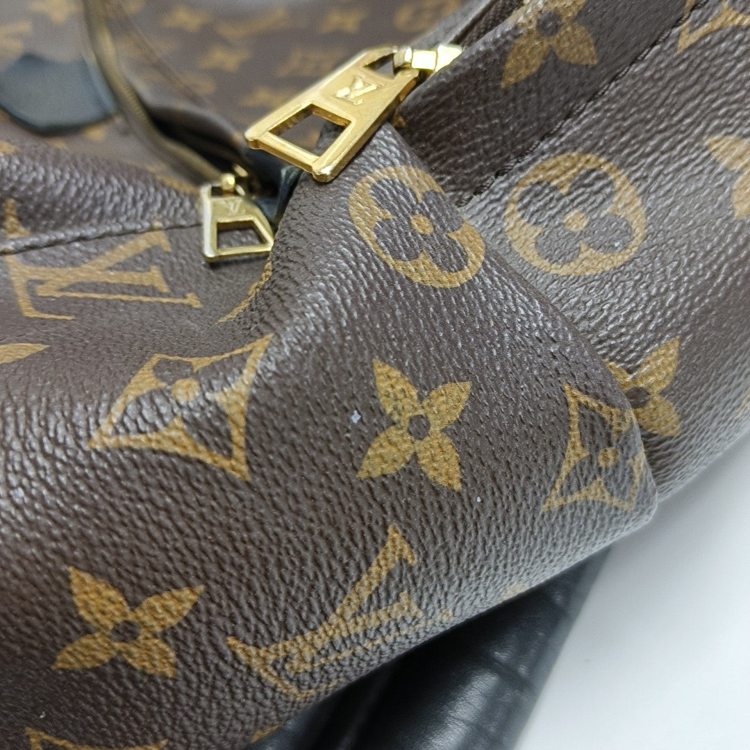 PALM SPRINGS MM Monogram Coated Canvas Brown