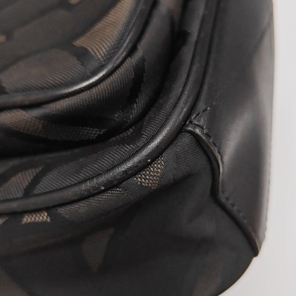 Canvas Shoulder Bag Black