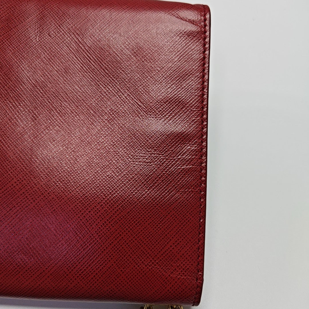 Ginny Calfskin Red