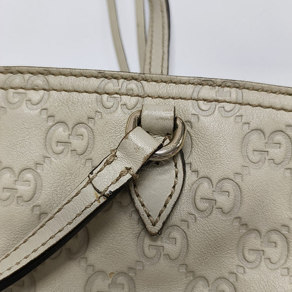 Bree Monogram Calfskin Beige